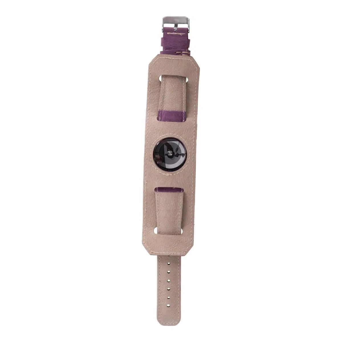 Distressed Purple Leather Cuff Apple Watch Band