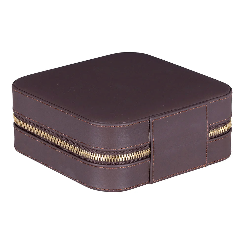 Leather Jewelry Box-Espresso