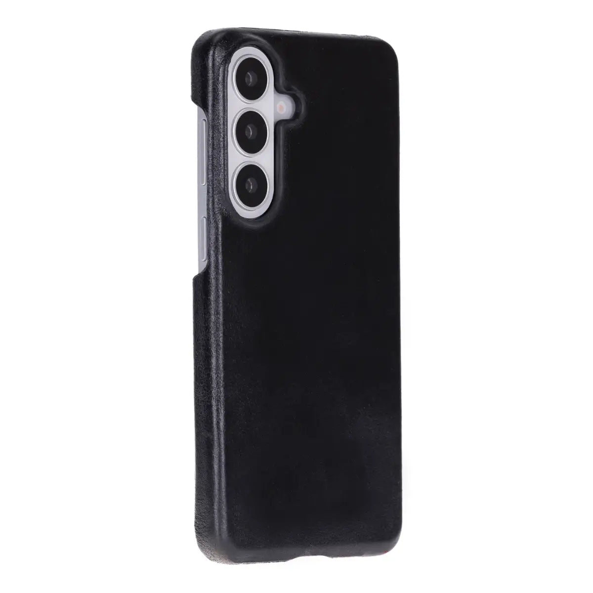 Galaxy S26 Plus Leather Case – Black (Rivo)