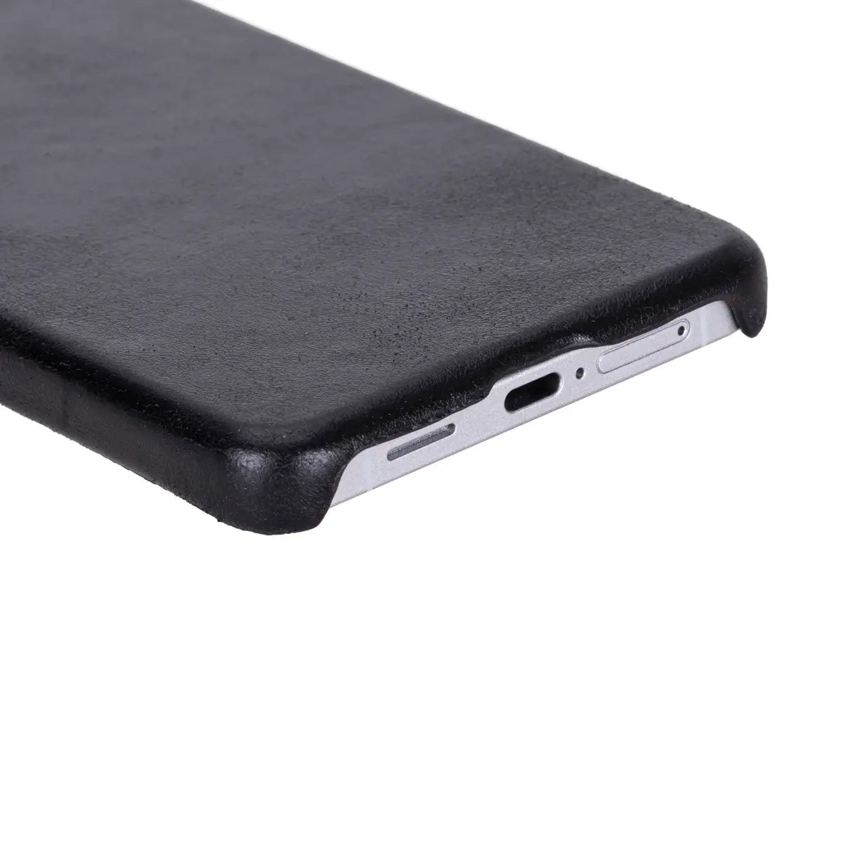 Galaxy S26 Plus Leather Case – Black (Rivo)