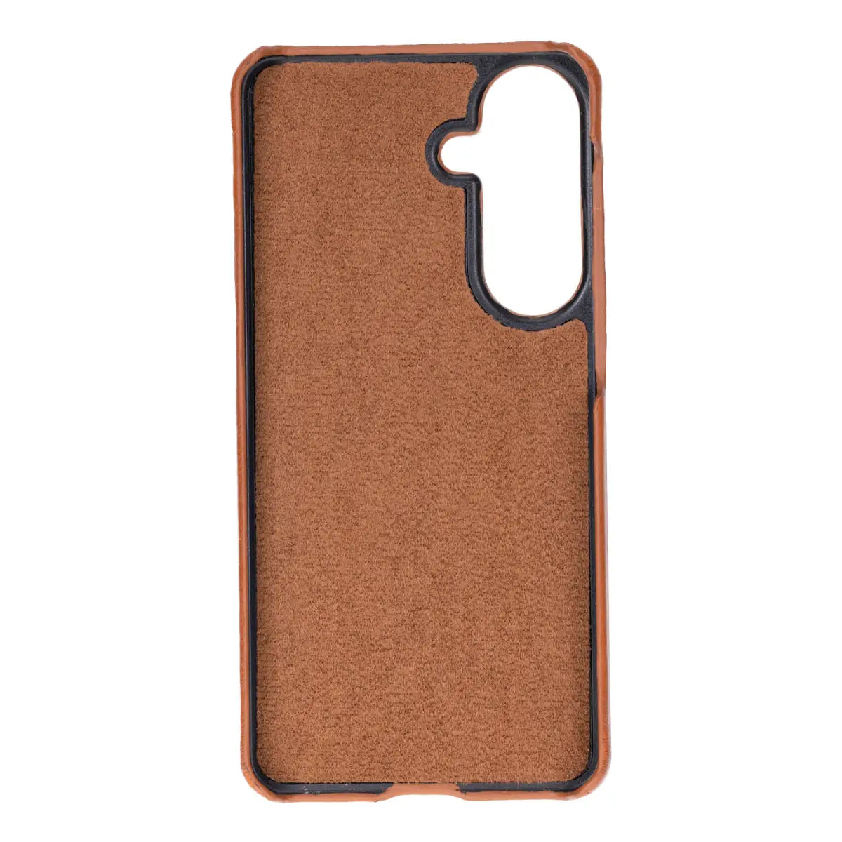 Galaxy S26 Plus Leather Case - Burnished Tan (Rivo)