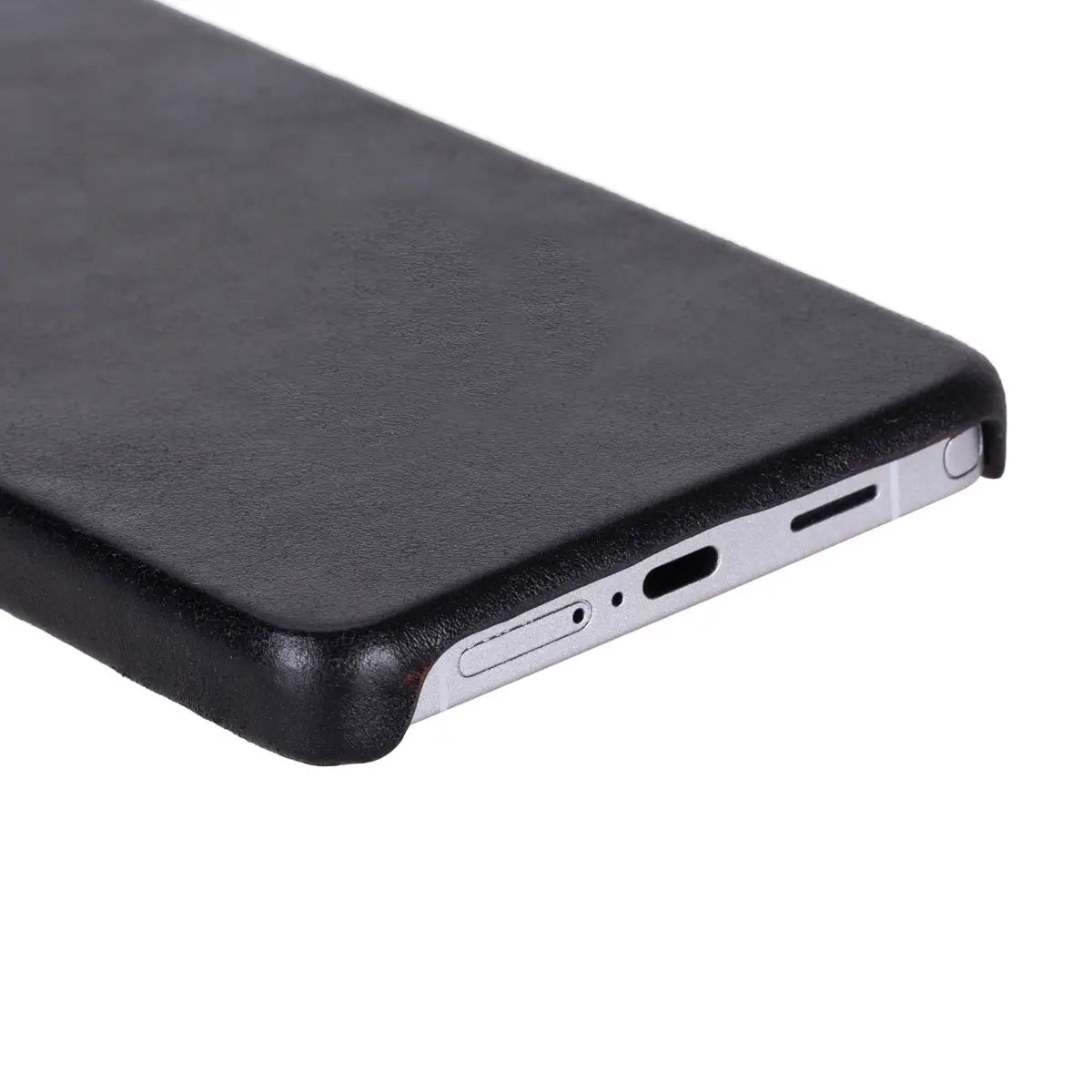 Galaxy S26 Ultra Leather Case – Black (Rivo)