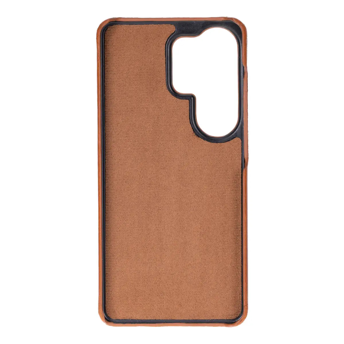 Galaxy S26 Ultra Leather Case – Burnished Tan (Rivo)