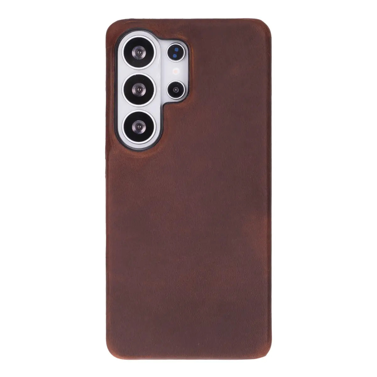 Galaxy S26 Ultra Leather Case – Distressed-Brown (Rivo)
