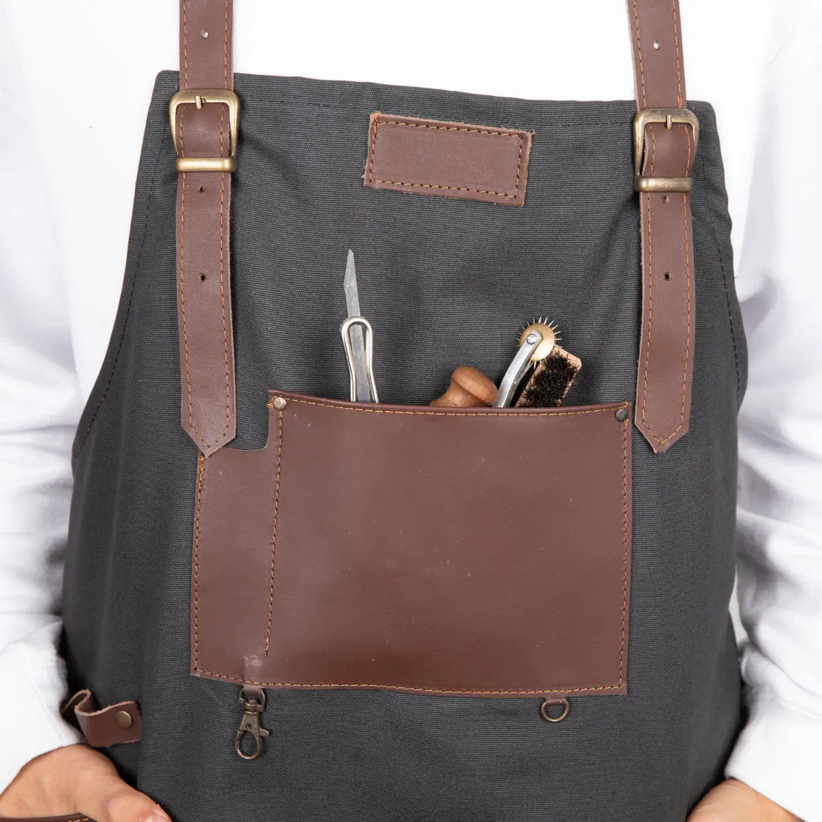 Leather Apron - Brown | O2 Leather