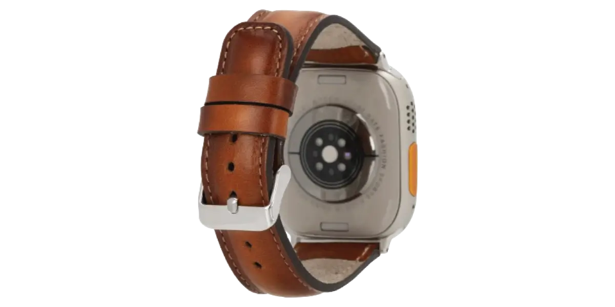 Leather Classic Apple Watch Band After |O2 Leather