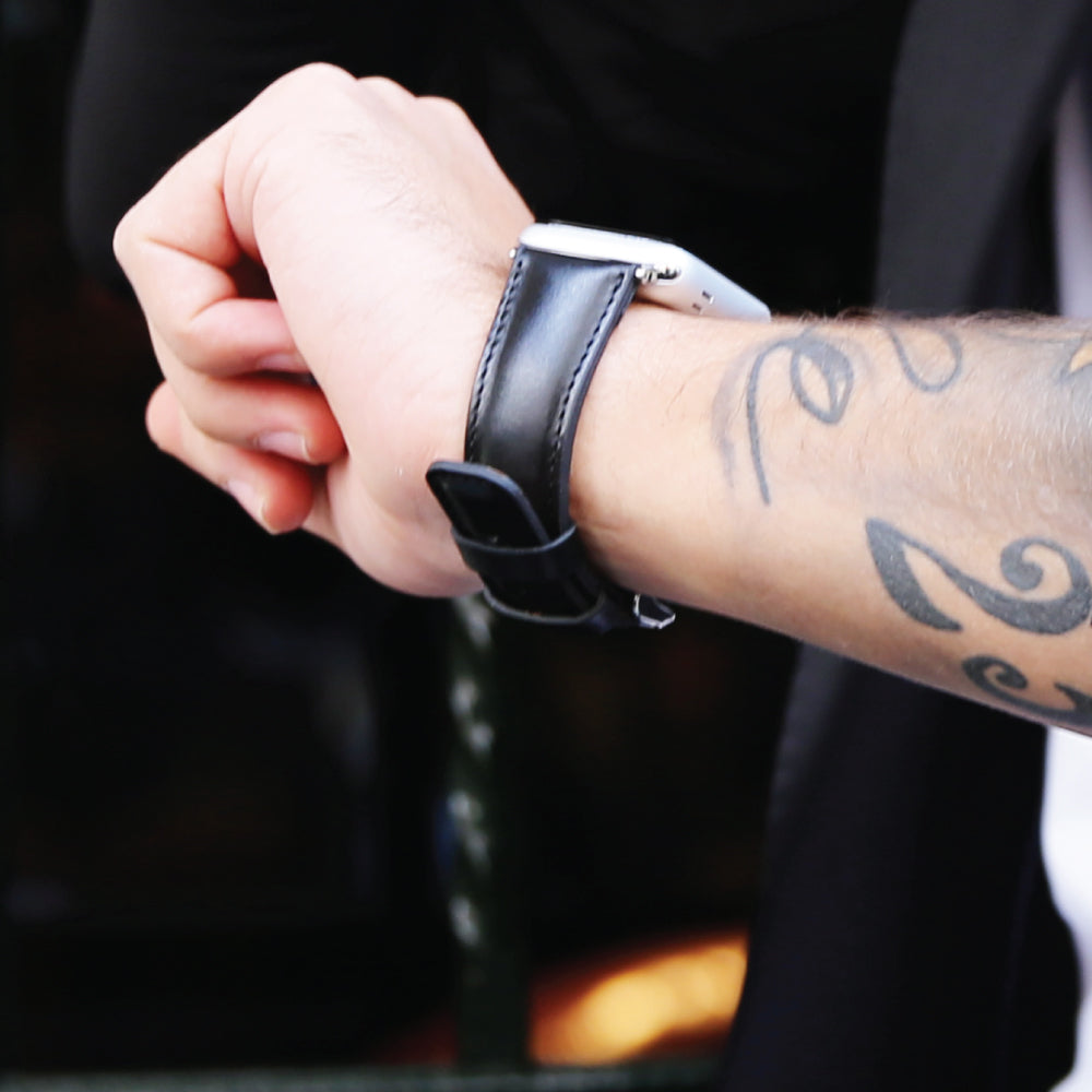 Leather Classic Apple Watch Band-O2 Leather