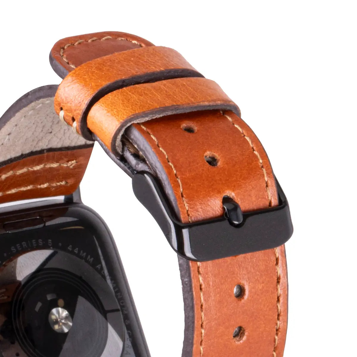 Leopard Pattern Leather Sport Apple Watch Band