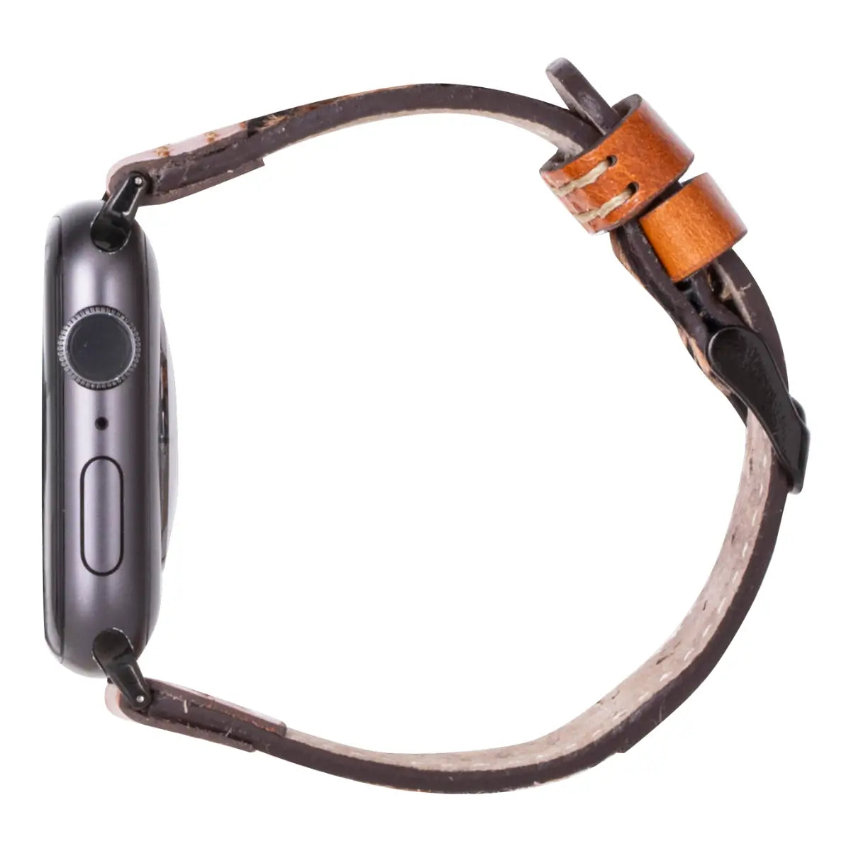 Leopard Pattern Leather Sport Apple Watch Band