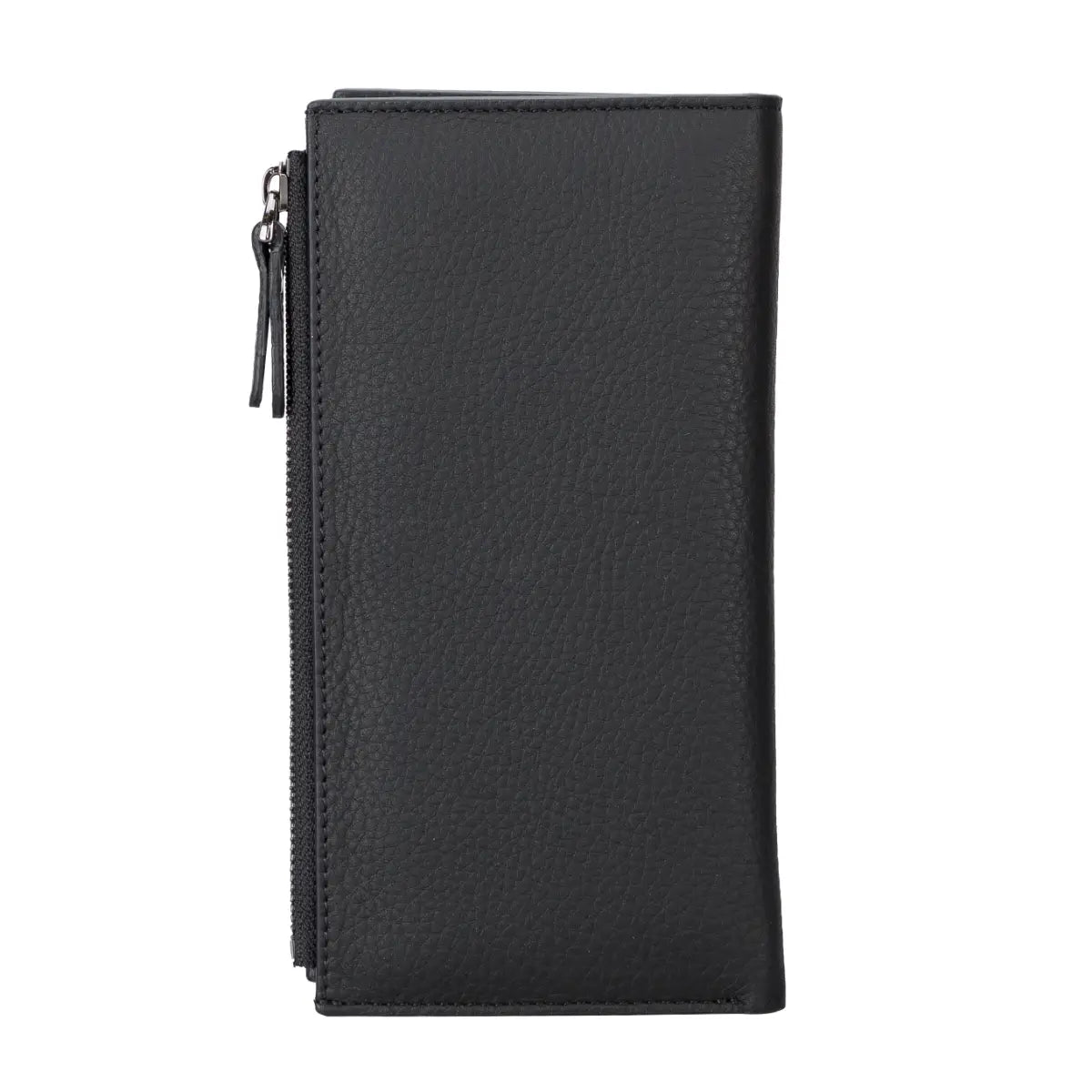 Women's Zipper Wallet-Black (Lozan)