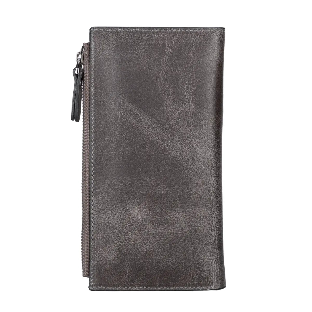 Women's Zipper Wallet-Gray (Lozan)