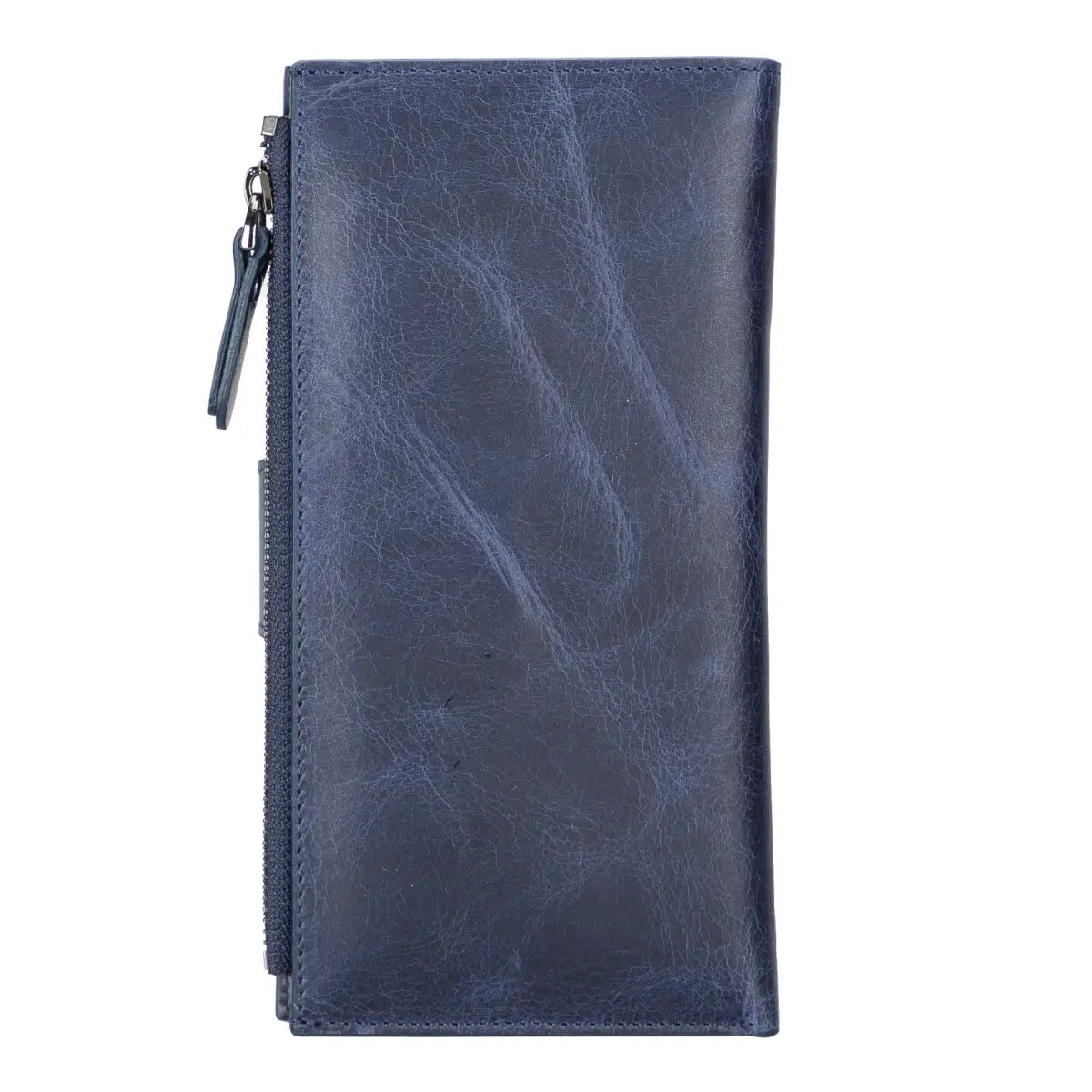 Women's Zipper Wallet-Blue (Lozan)