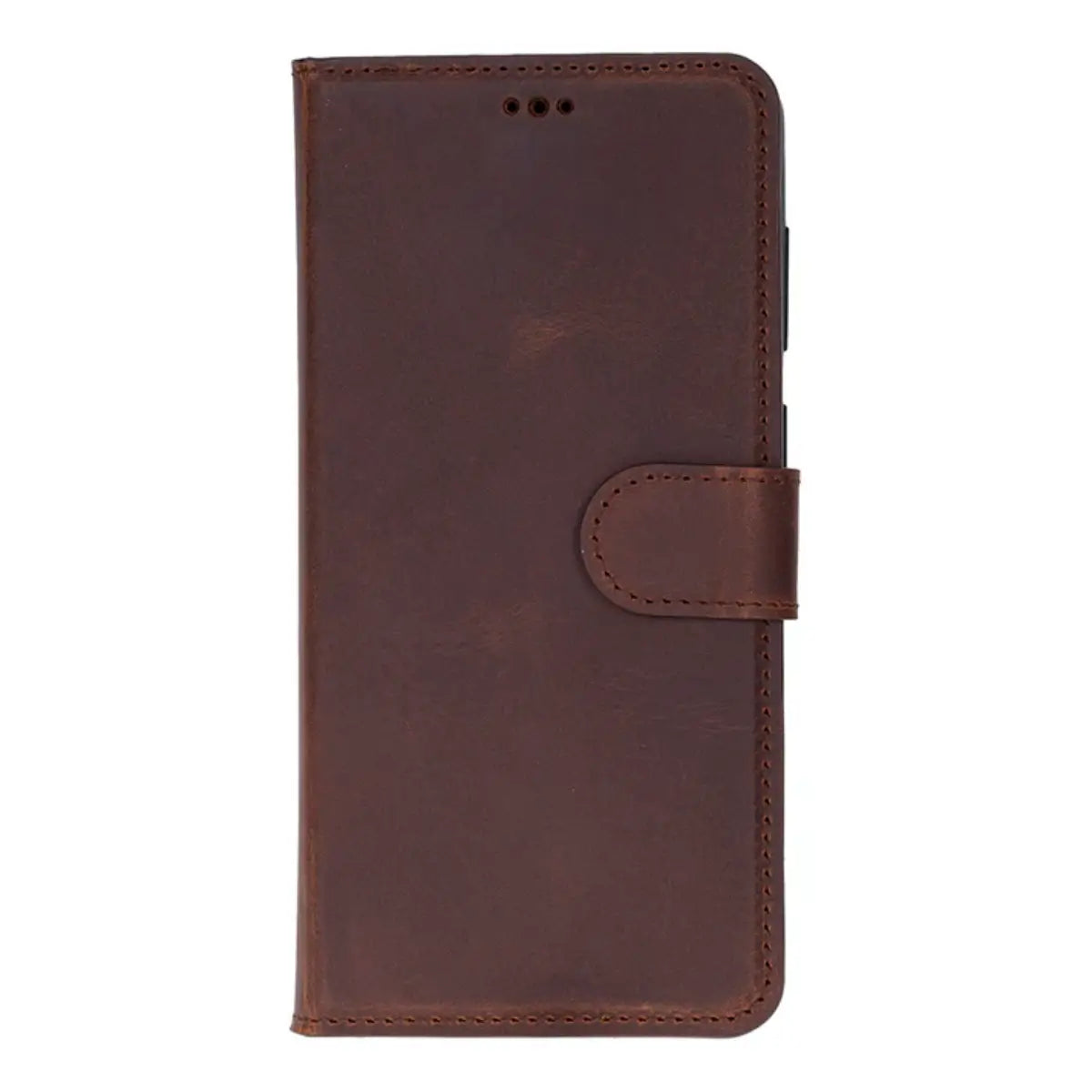 Galaxy S26 Leather Case - Distressed Brown (Vero)