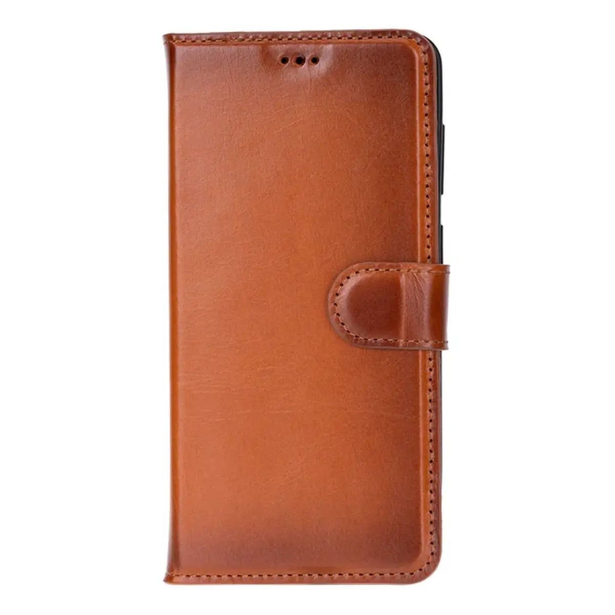 Galaxy S26 Leather Case - Burnished Tan (Vero)