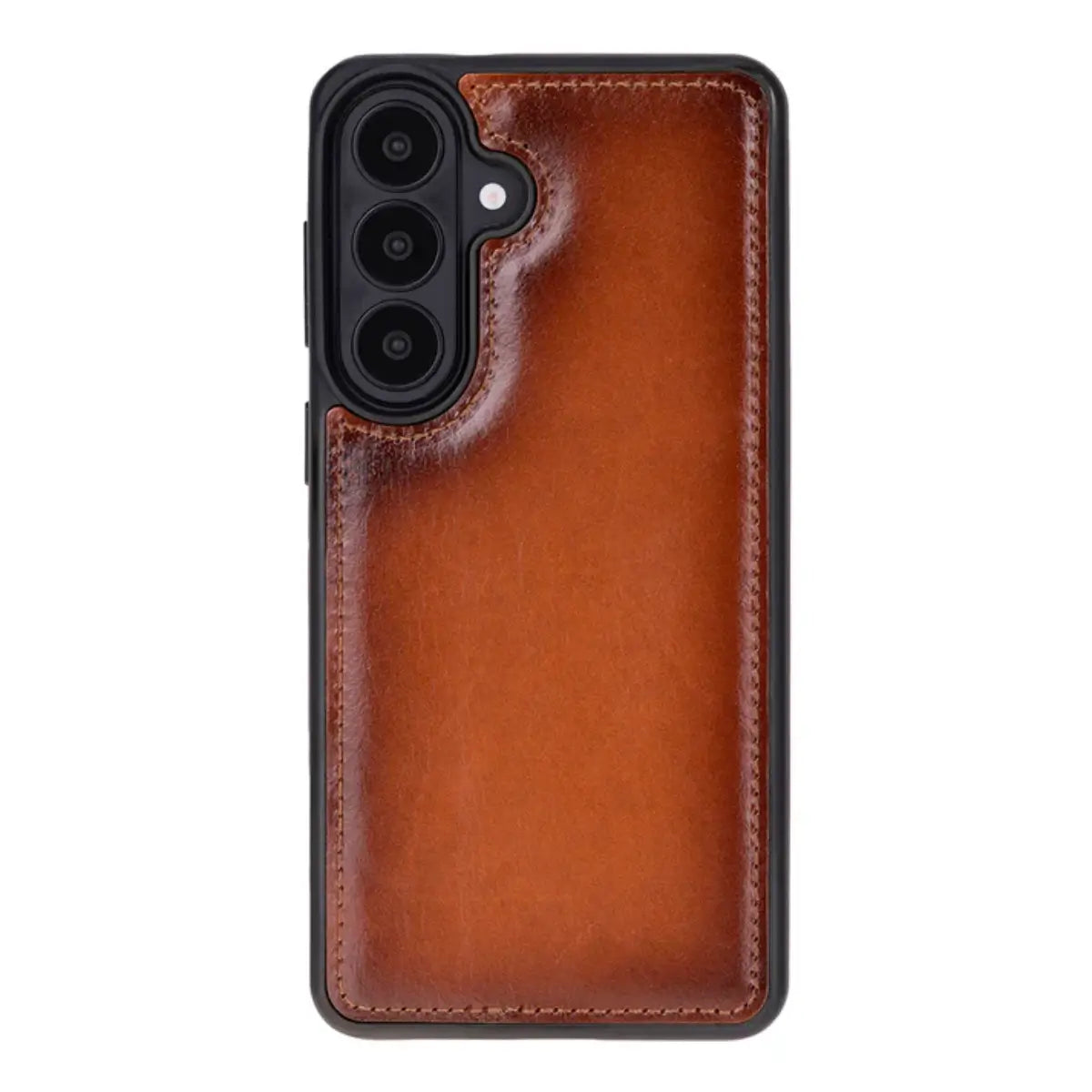 Galaxy S26 Leather Case - Burnished Tan (Vero)