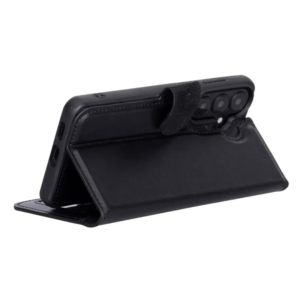 Galaxy S26 Leather Case - Black (Vero)