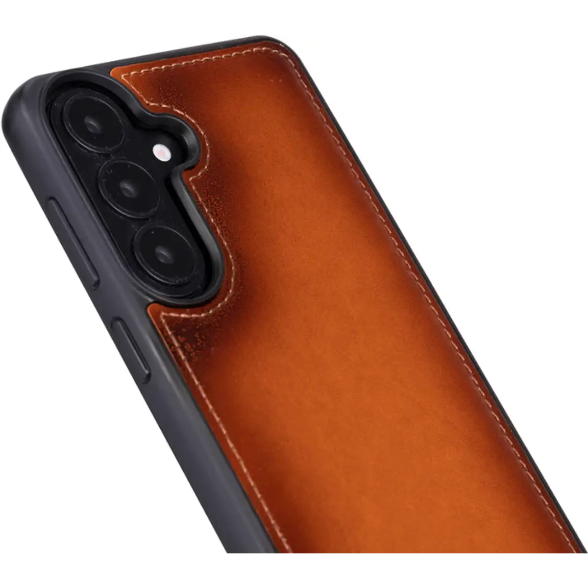 Galaxy S26 Leather Case - Burnished Tan (Vero)
