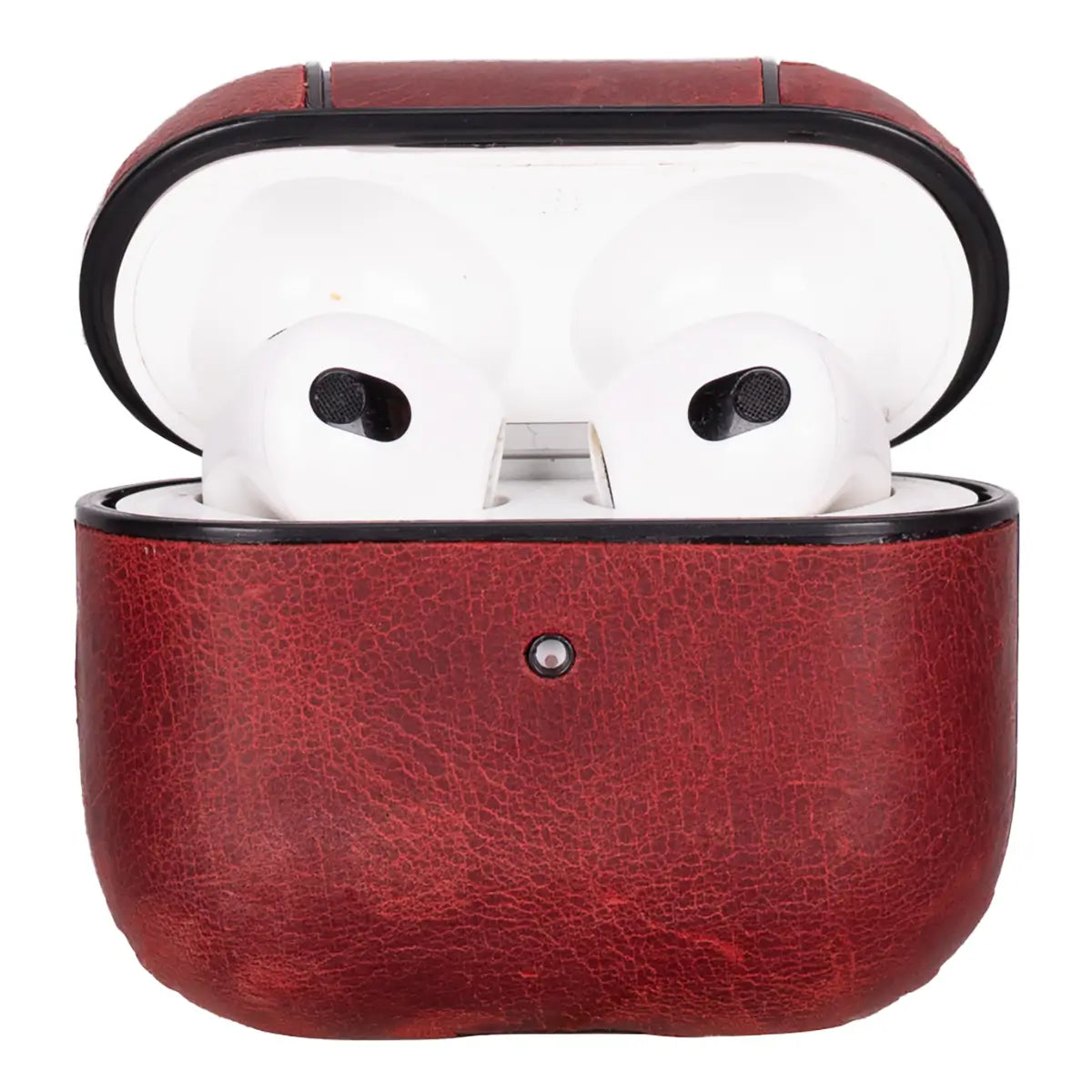 Red Leather AirPods 3 Case