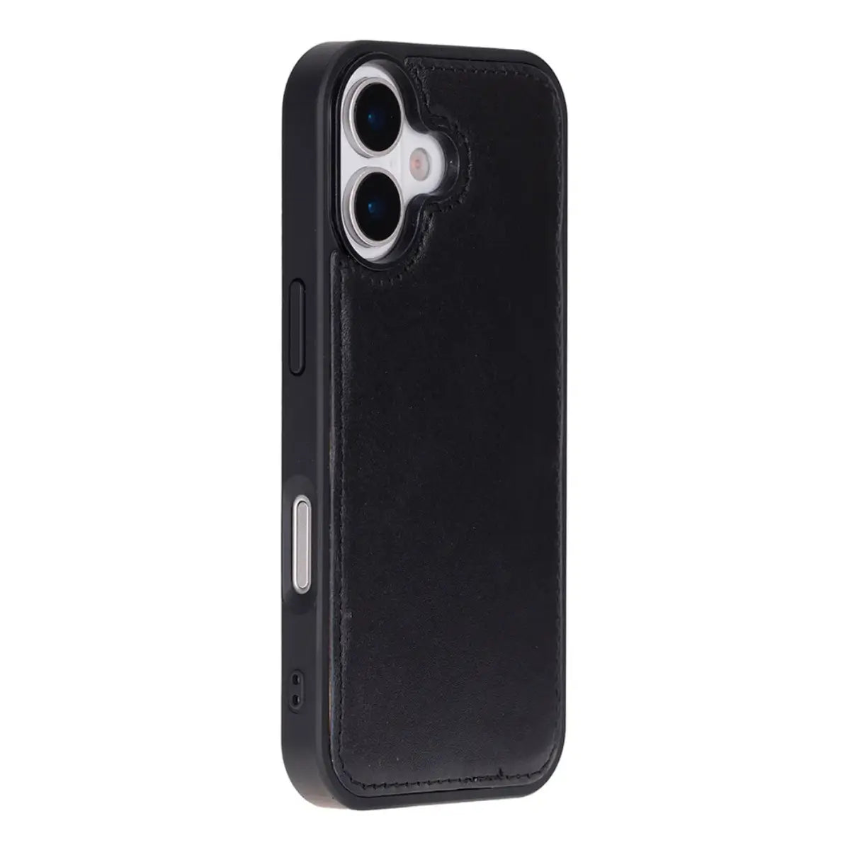 iPhone 17 Leather Case – Black (Vero)