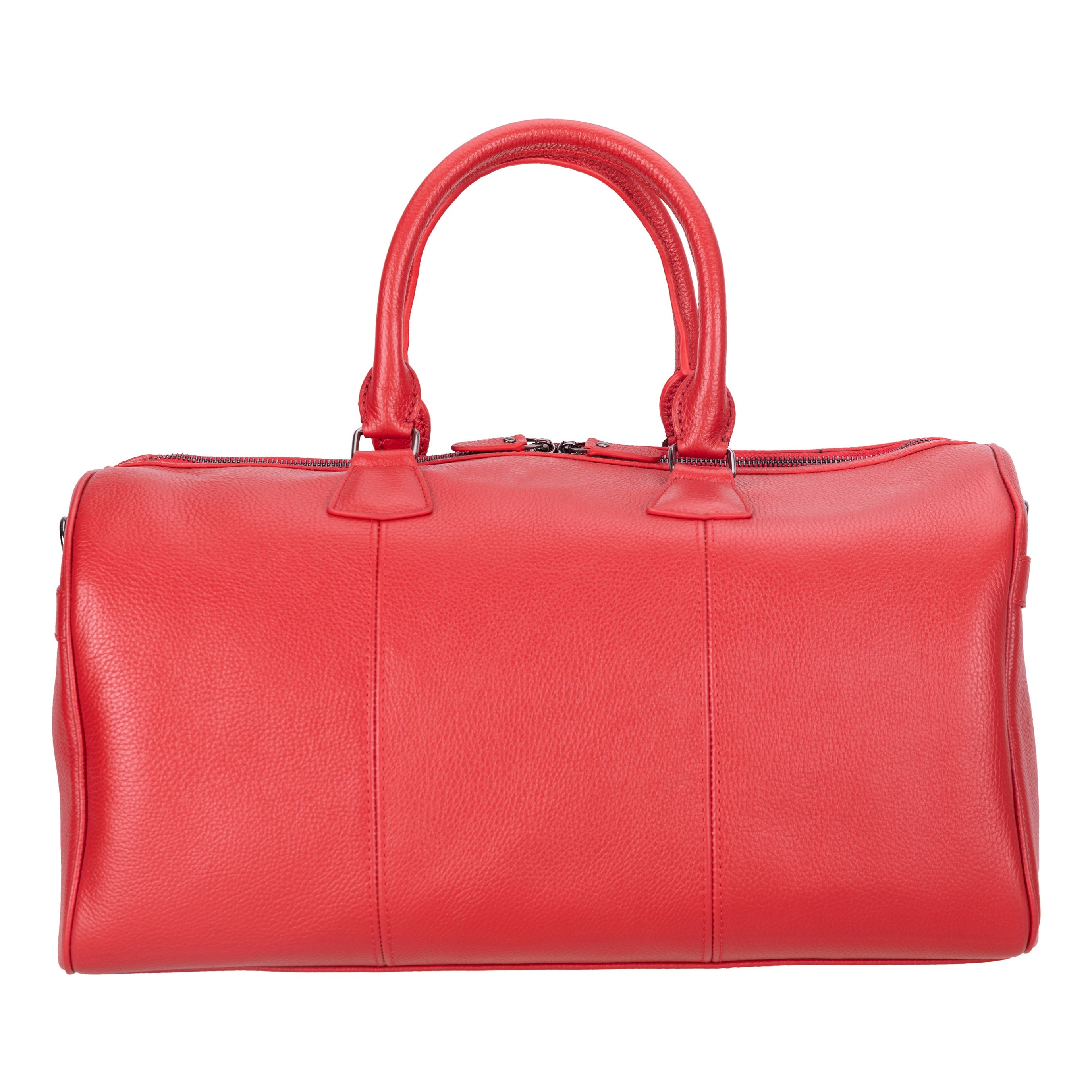 Red Leather Duffle Bag