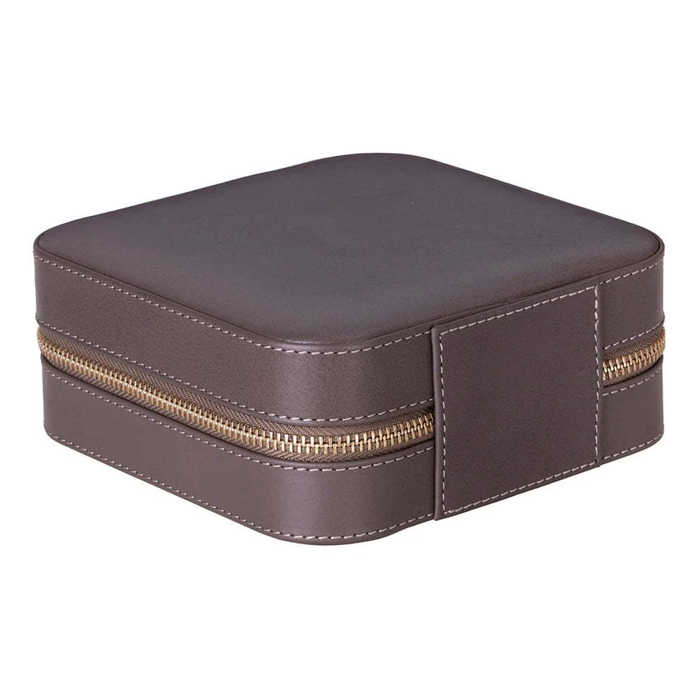 Leather Jewelry Box-Mink