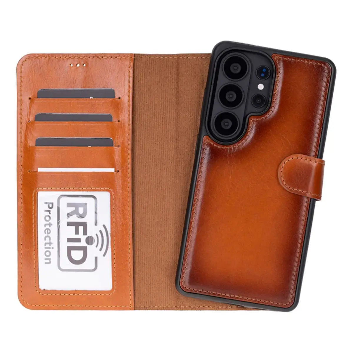 Galaxy S26 Ultra Leather Case - Burnished Tan (Vero)