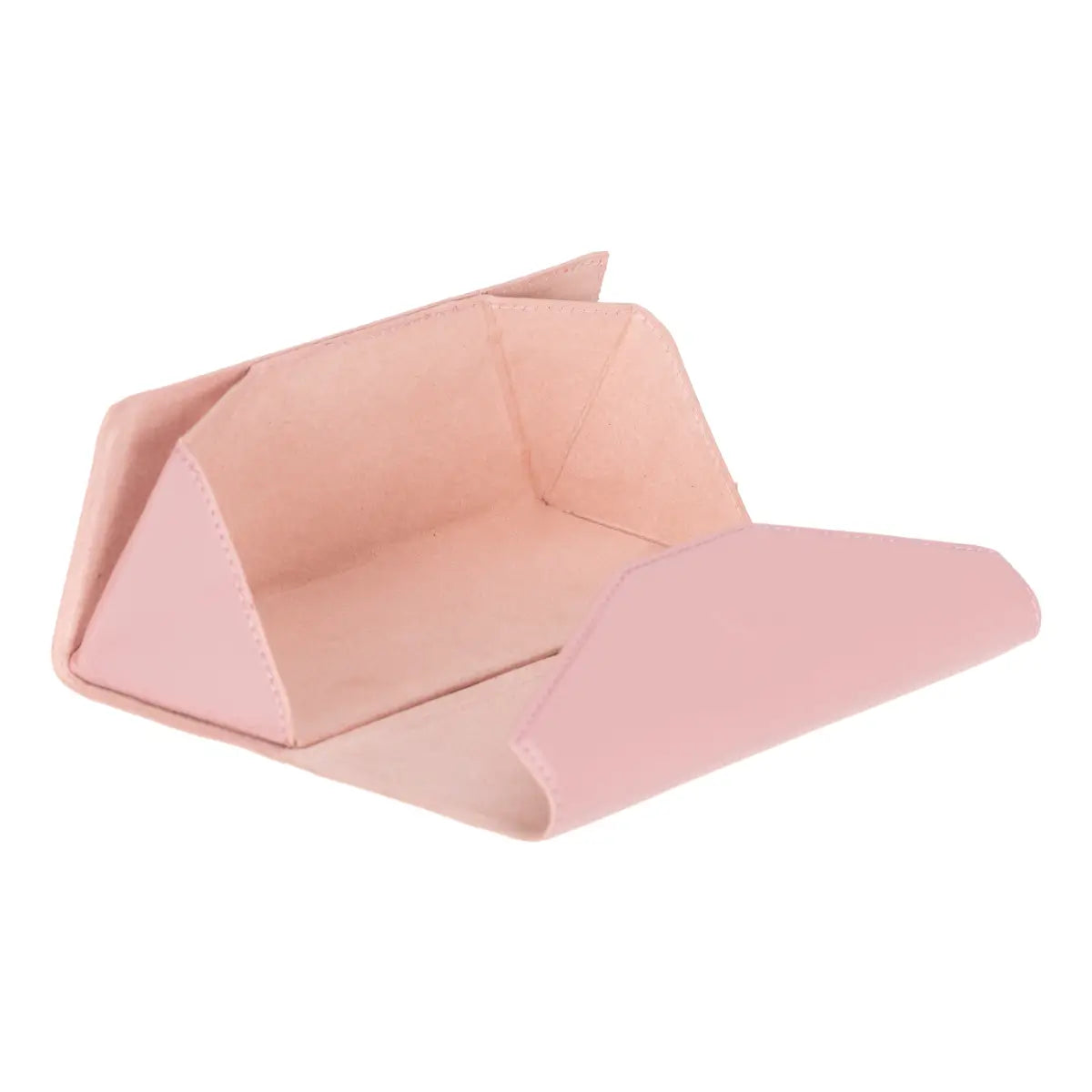 Pink Leather Glasses Case