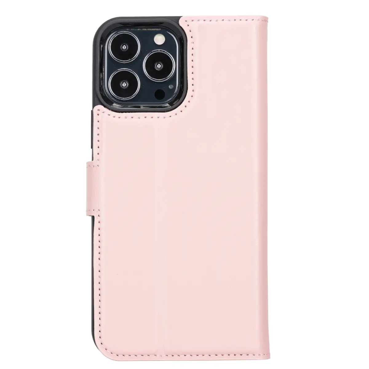 Pink Leather Magnetic Case for iPhone 13 Pro Max