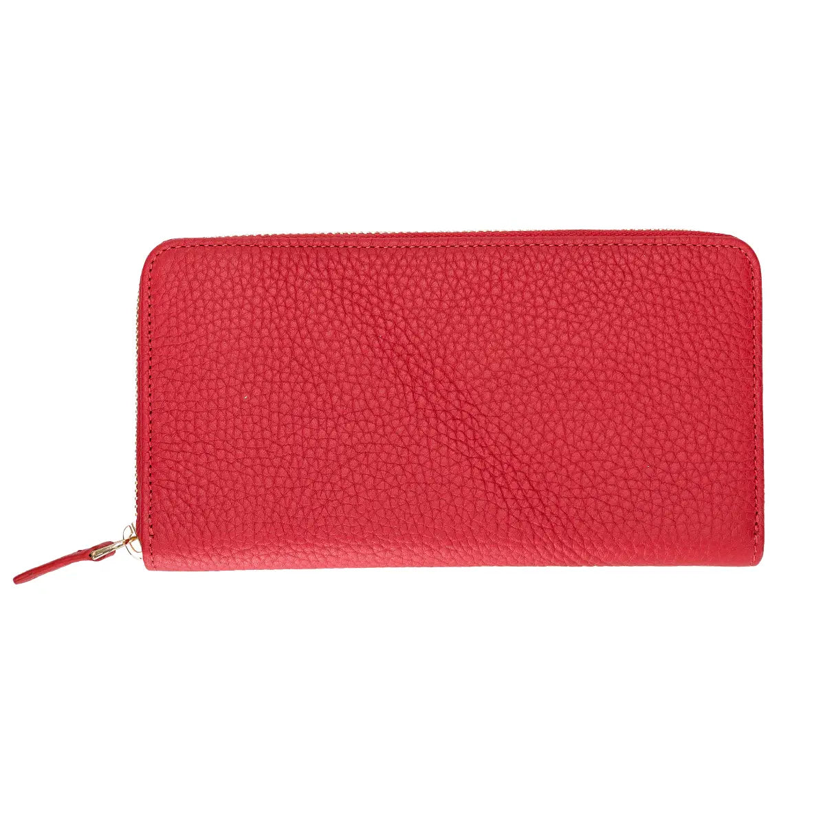 Red Leather Womens Wallet