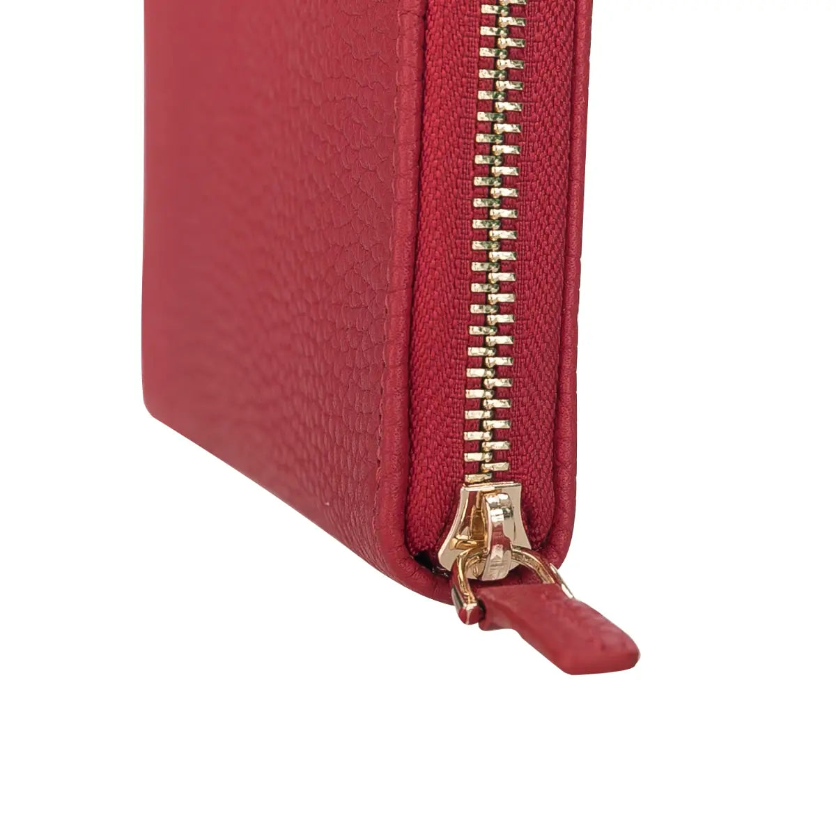 Red Leather Womens Wallet