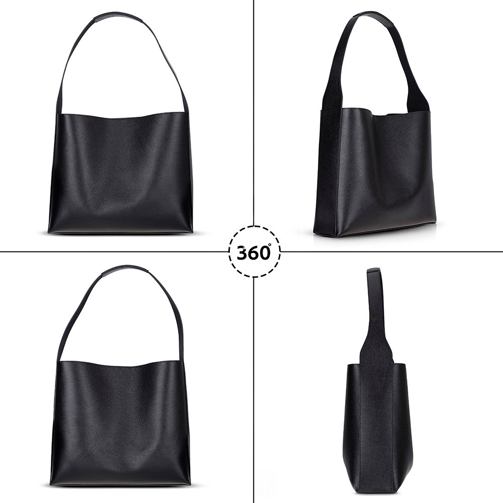 Stella Leather Women's Bag - Black
