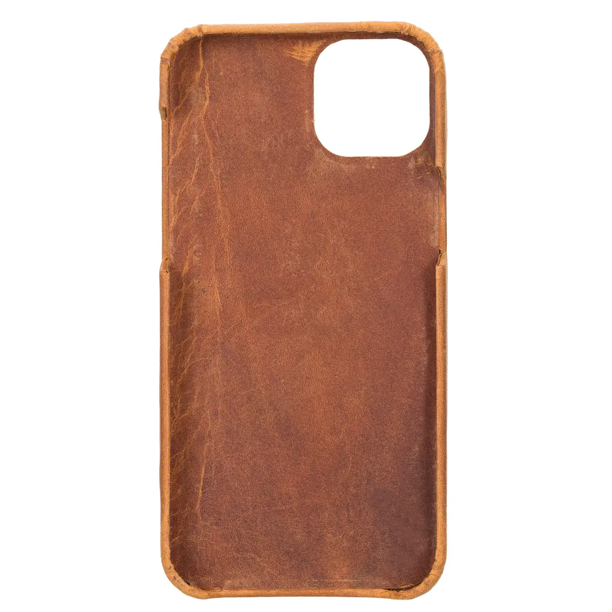 Camel Brown Leather Magnetic Wallet Case for iPhone 14 Plus, Prestige