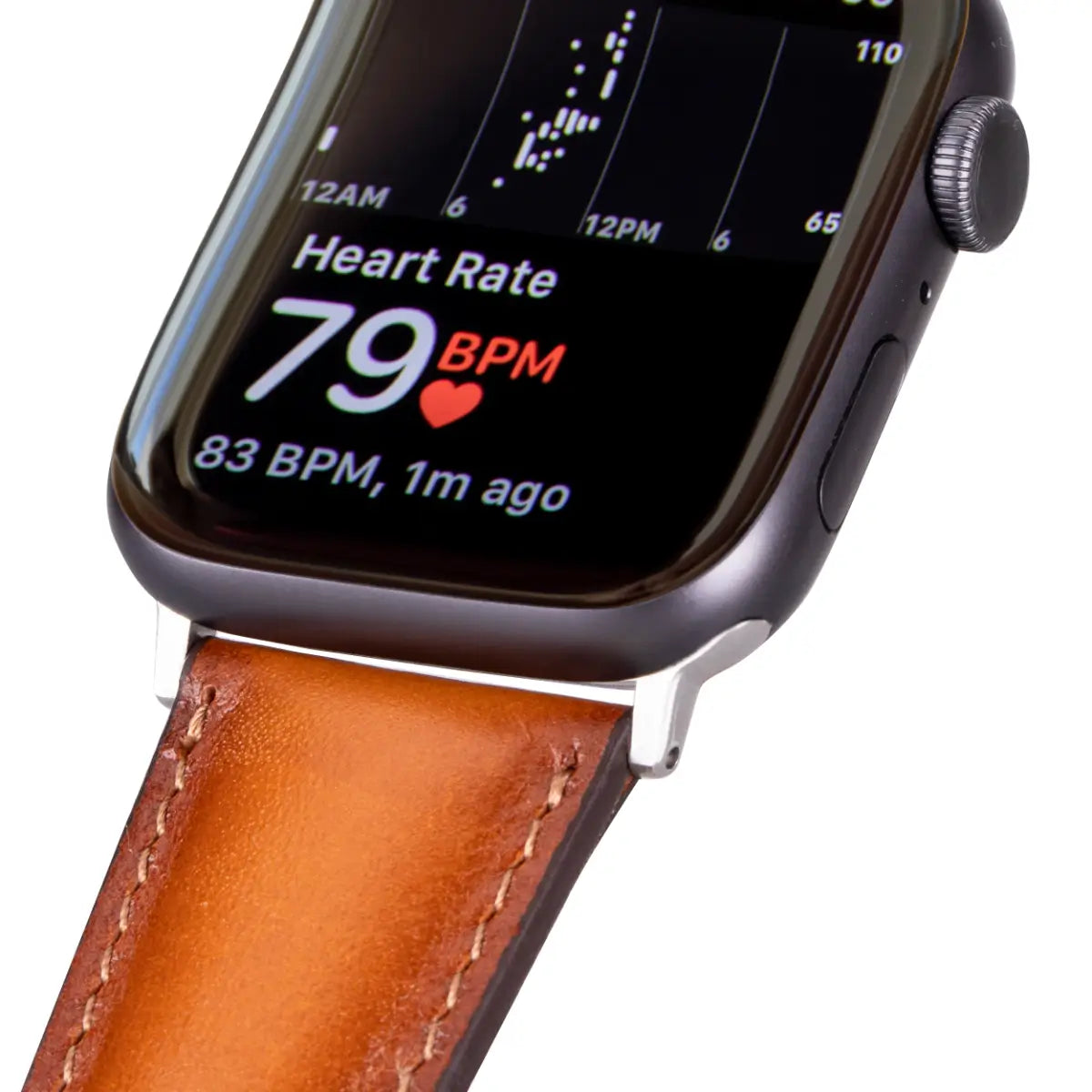 Tan Leather Classic Apple Watch Band