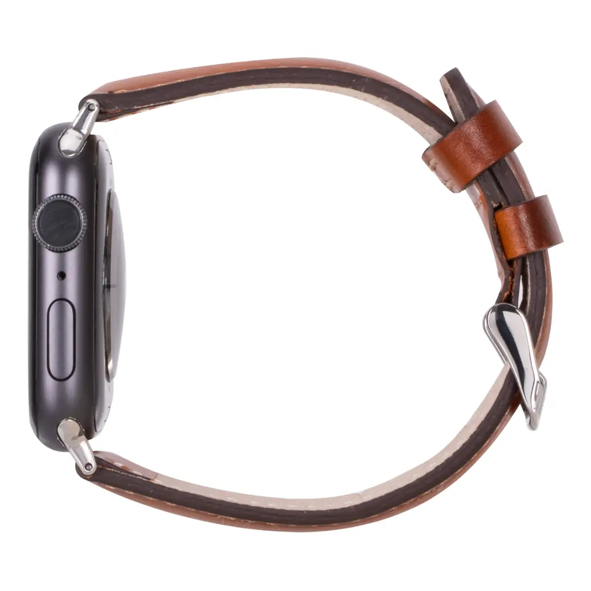Tan Leather Classic Apple Watch Band