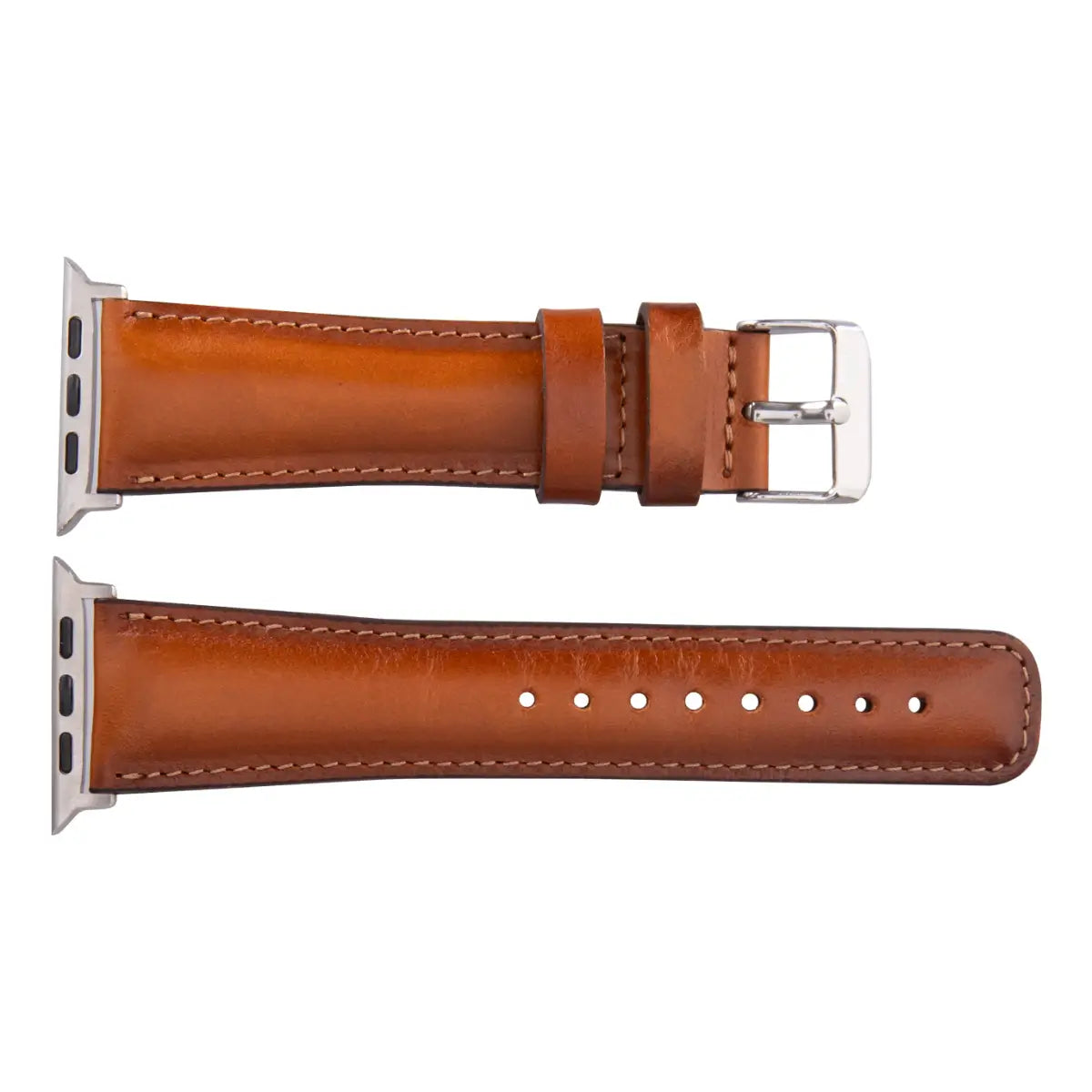 Tan Leather Classic Apple Watch Band
