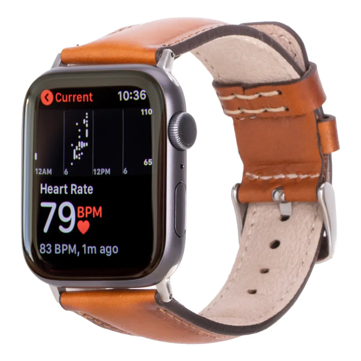 Tan Leather Classic Apple Watch Band