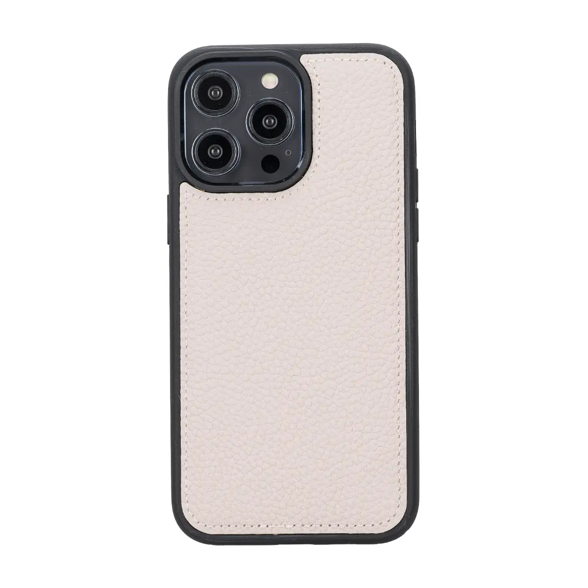 iPhone 14 Pro Max Leather Case – Beige (Vero)
