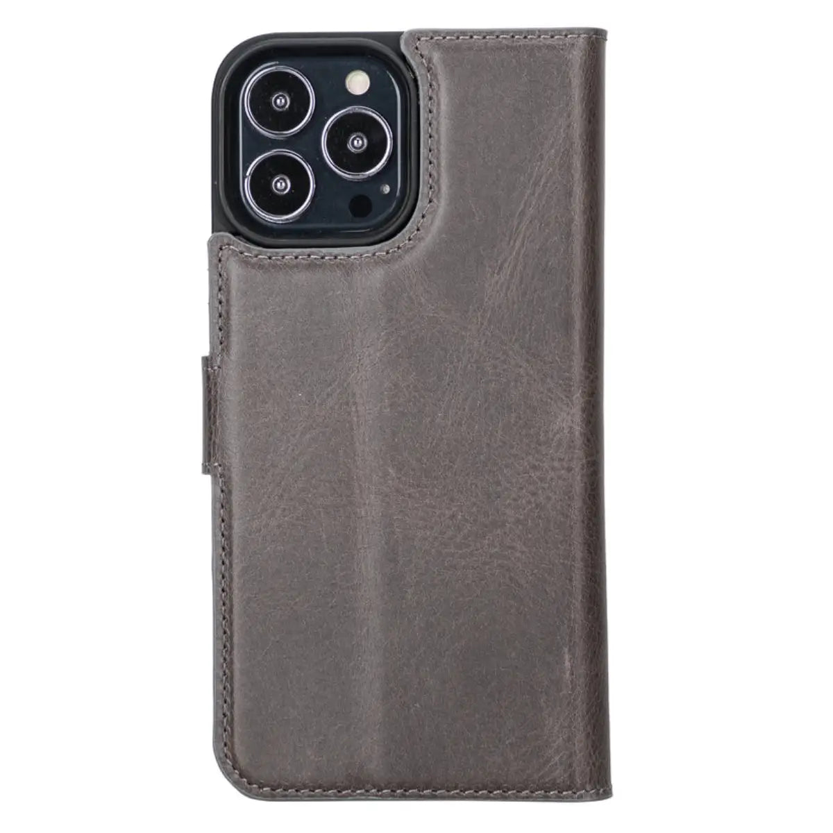 iPhone 13 Pro Leather Case – Dark Gray (Vero)