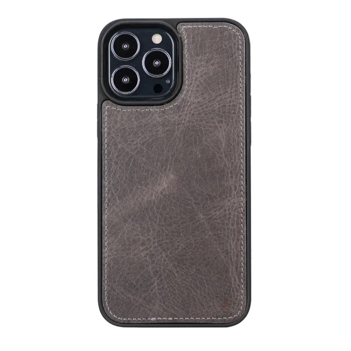 iPhone 13 Pro Leather Case – Dark Gray (Vero)