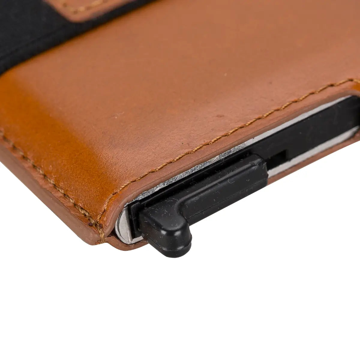 Thomson Luxury Leather Card Holder-Burnished Tan