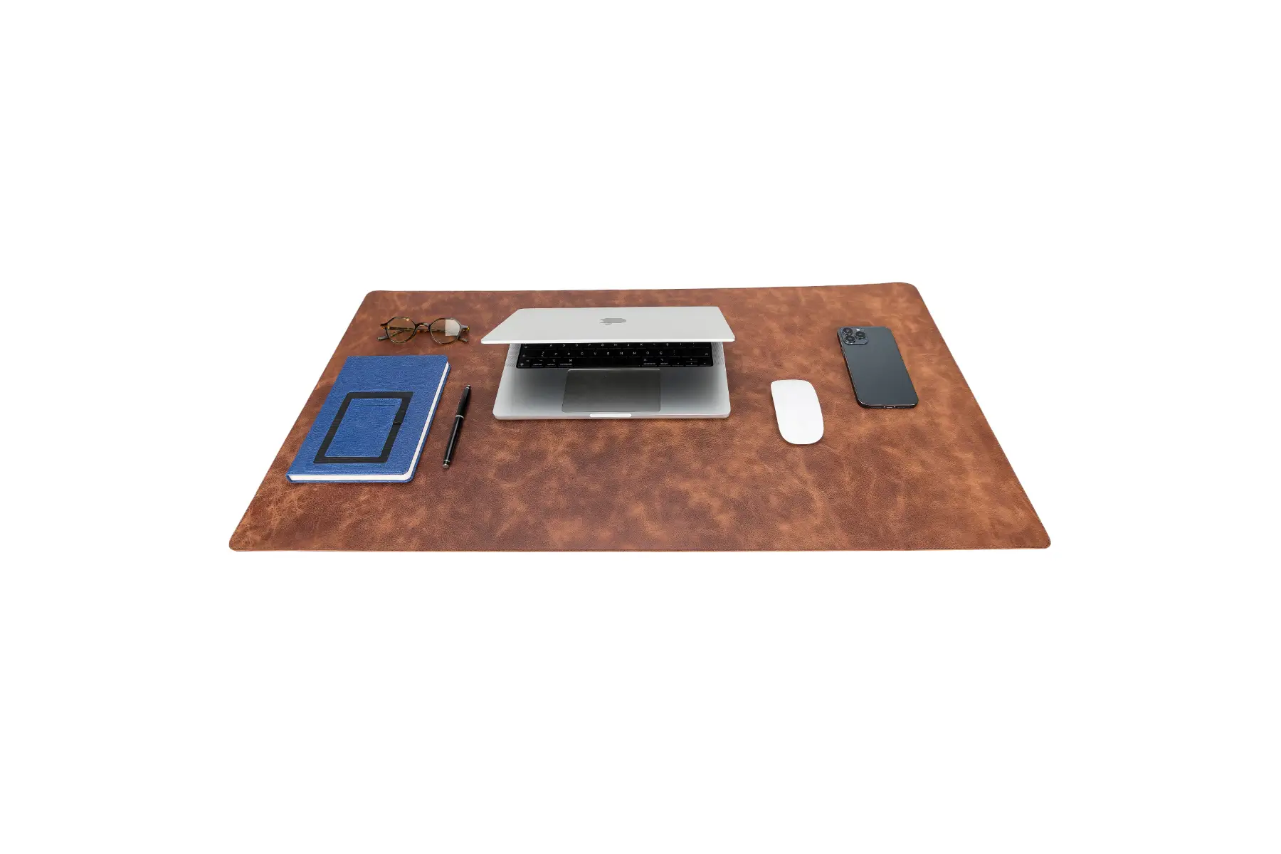 Brown Leather Desk Mat-Large