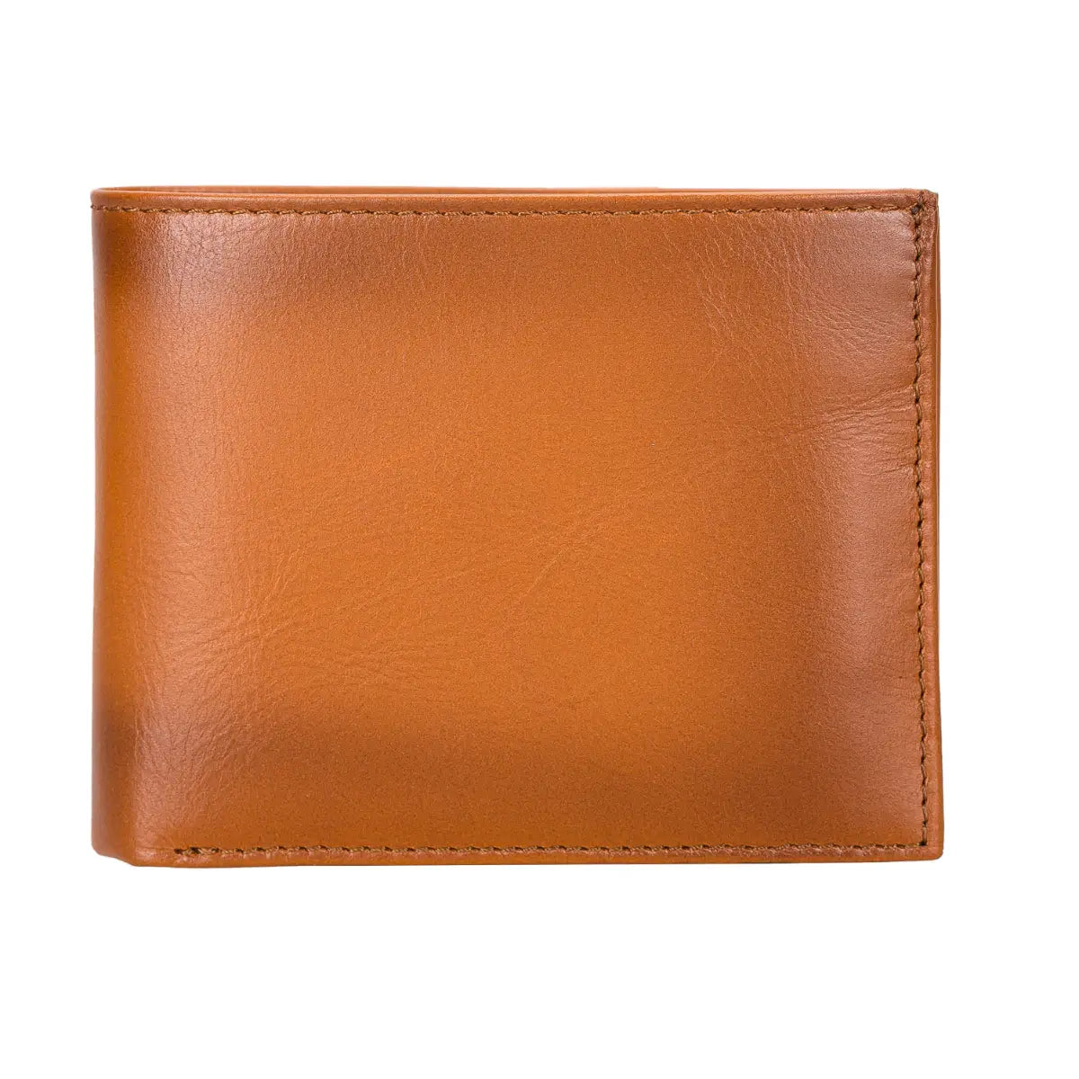 Toros Bifold Leather Wallet-Burnished Tan