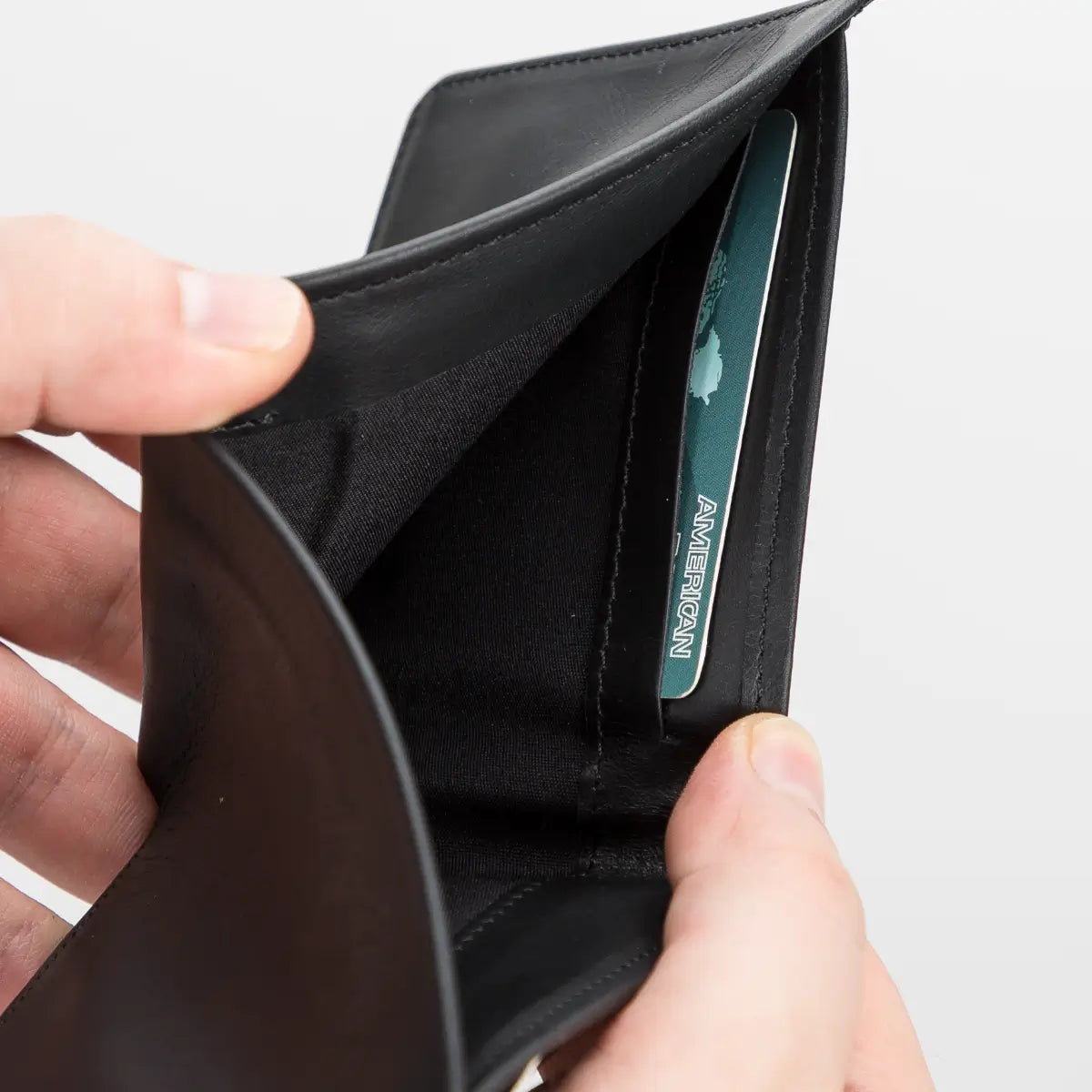 Toros Bifold Leather Wallet-Black