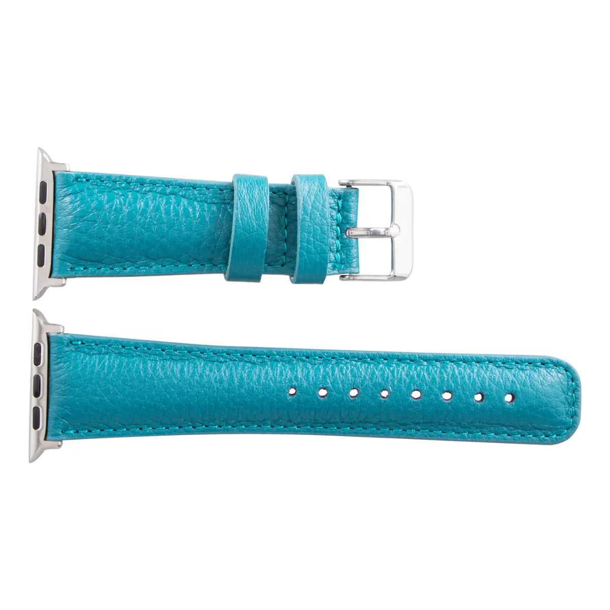 Turquoise Leather Classic Apple Watch Band