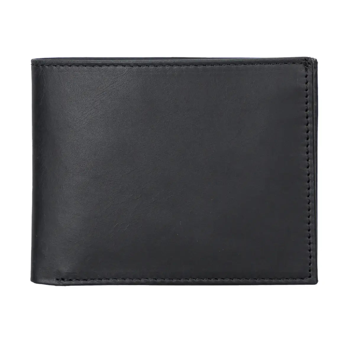 Ranger Trifold Leather Wallet-Black