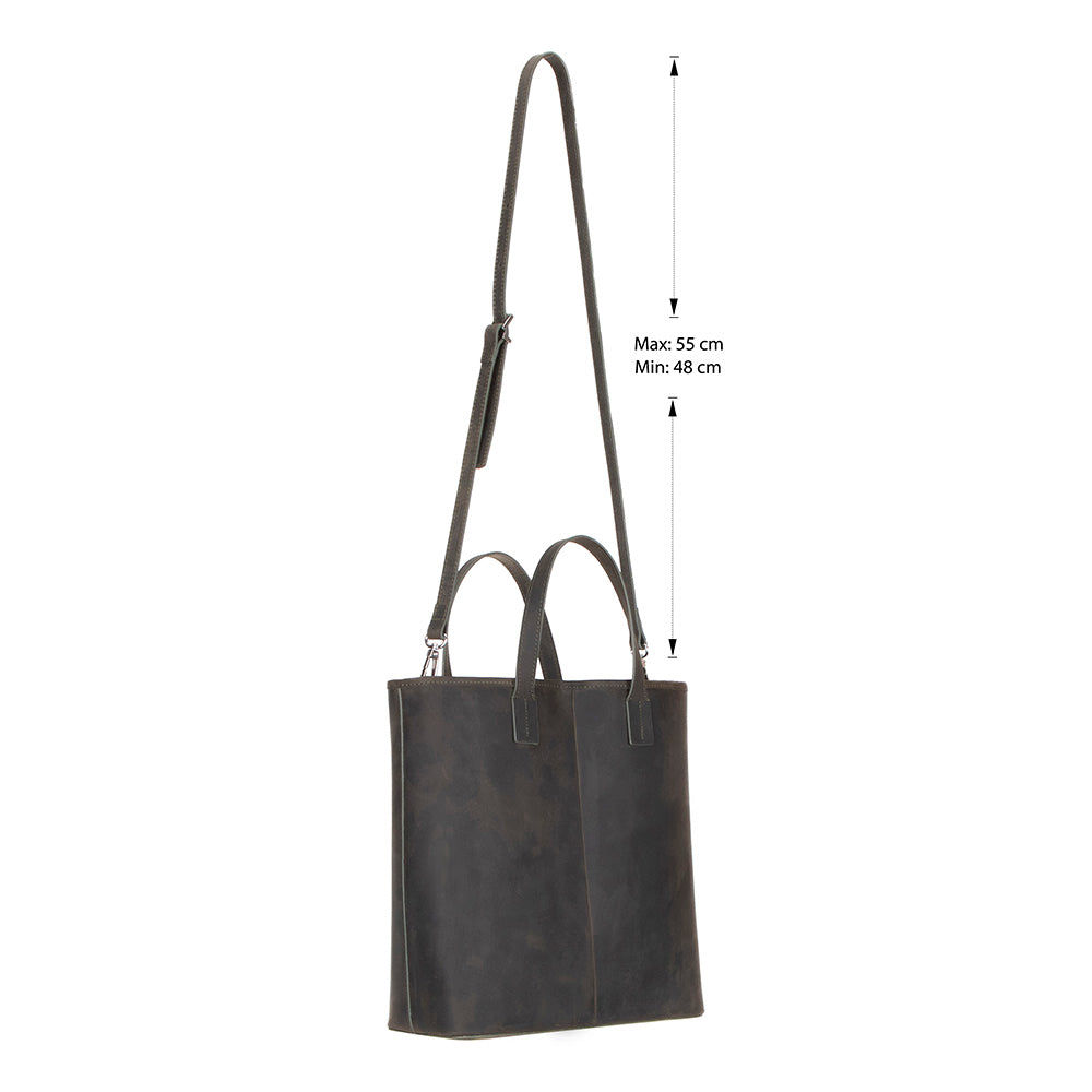 Valetto Leather Tote Bag – Cypress