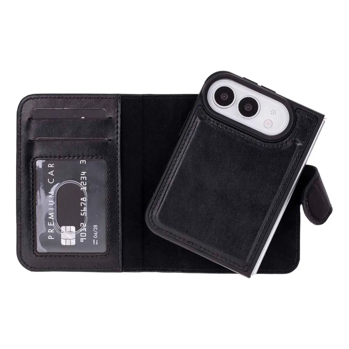 iPhone Duo Leather Case – Black