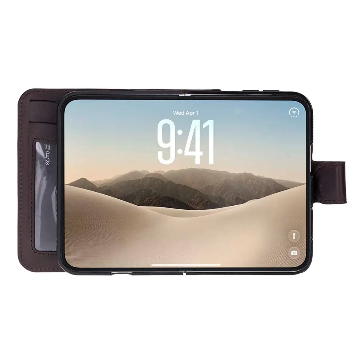iPhone Duo Leather Case – Dark Brown