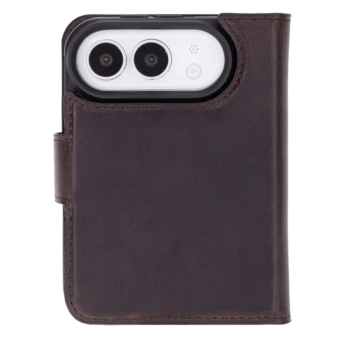 iPhone Duo Leather Case – Dark Brown