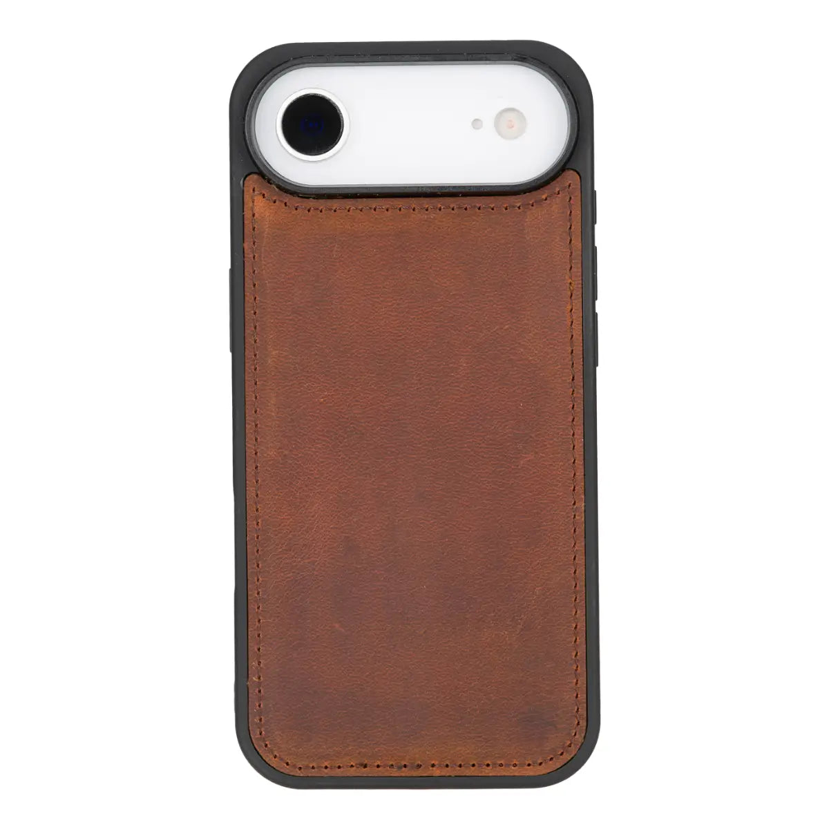 iPhone 17 Air Leather Case – Distressed Brown (Vero) | O2 Leather